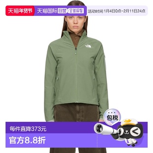 1h可退 潮奢 the north face 北面 女士 绿色 Tek Approach 夹克
