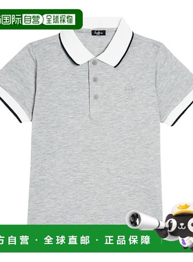 1h可退 潮奢 il gufo 男童 棉质Polo衫童装 grey灰色 舒适时尚