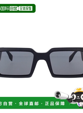 FENDI 女士眼镜 FE40073U02A CO 黑色 徽标太阳镜