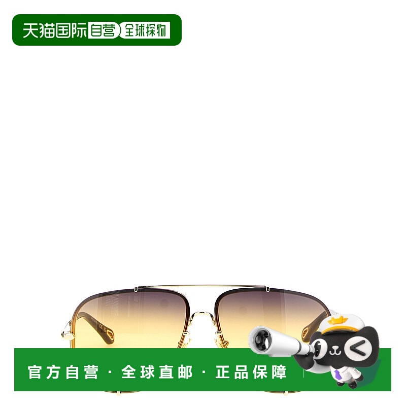 1h可退 CHLOÉ 女士太阳镜 CH0348S004 AW2025 金色 Sunglasses