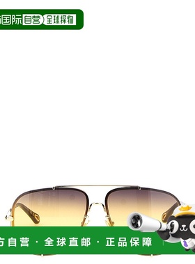 1h可退 CHLOÉ 女士太阳镜 CH0348S004 AW2025 金色 Sunglasses