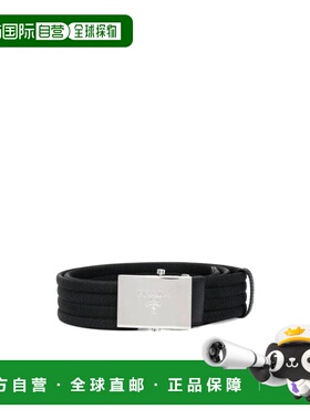 PRADA 男士腰带 2CN00384MF0002 SS2026 黑色 Belts