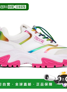 1h可退 潮奢 versace 范思哲 女士 白色 Hiker 运动鞋 E74VA3SV2E