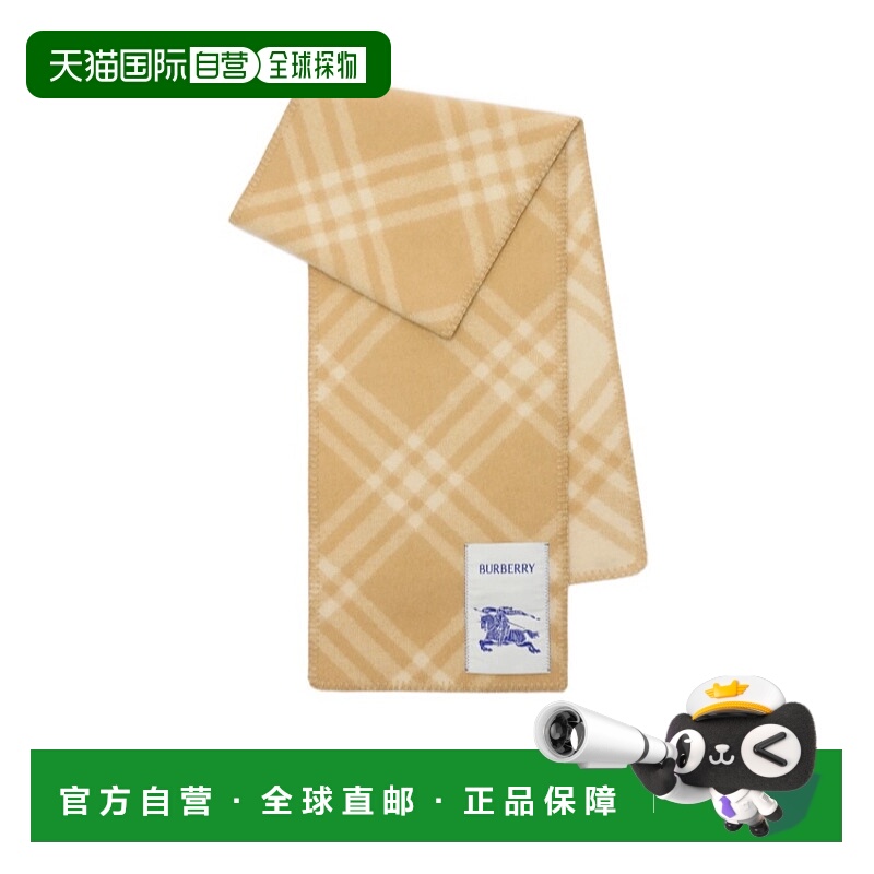 1h可退 burberry 女士 围巾披肩博柏利羊毛格纹