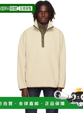 1h可退 潮奢 A.P.C. 男士 灰白色 Willy 套头衫 PSAIFH27990抓绒