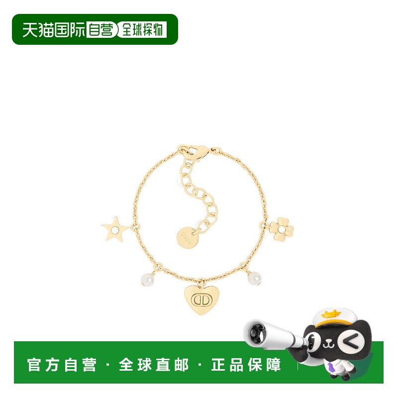 1h可退 奢淘 Lucky Dior 手链 女四叶草珍珠