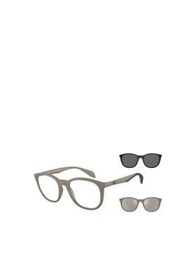 EMPORIO ARMANI 男士眼镜 EA421154371W CO 灰色 全框镜架