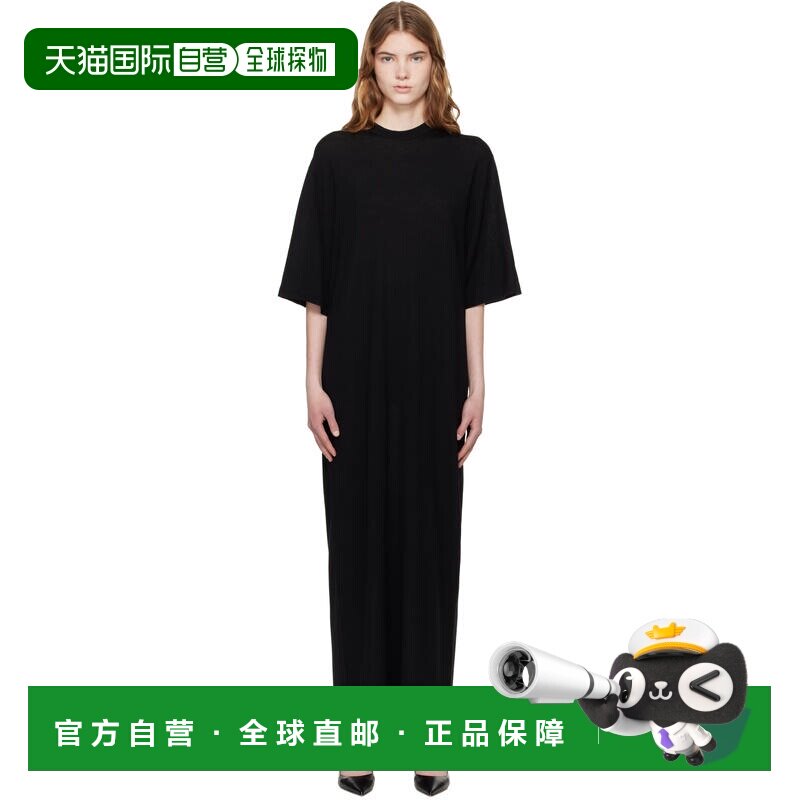 toteme 女士 黑色 Knit Tee 连衣裙 261WRD0309YA0226001BLACK