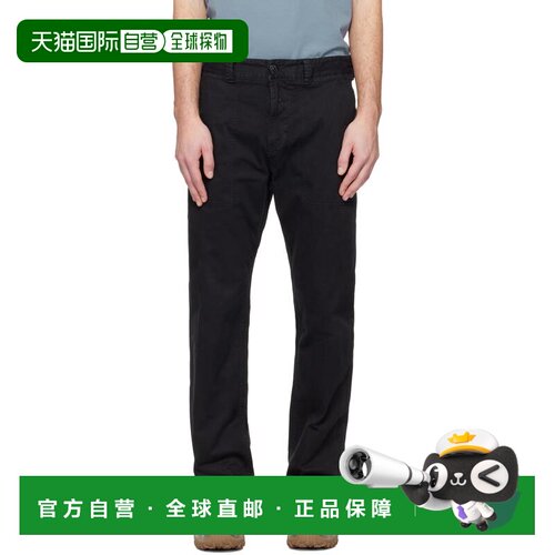 Stone Island 石头岛 男士 黑色 3100003 Organic Cotton Stretch