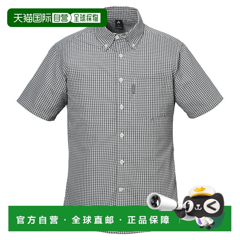 1h可退 mont-bell 男士衬衫 2304485GY CO 灰色 Wickron Dry Touc
