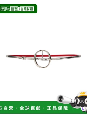 1h可退 潮奢 Jacquemus 女士 细款皮带 metal金属色 舒适时尚