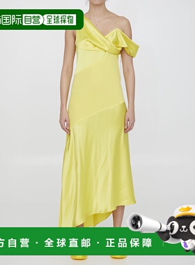 LOEWE 女士连衣裙 S800Y09W048100 SS2023 黄色 Loewe satin and