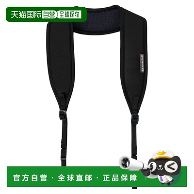 1h可退 mont-bell 运动护具 1134368BK CO 黑色 Camera Strap Wid