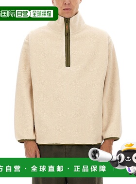 A.P.C. 男士针织毛衣 PSAIFH27990AAC AW2025 白色 拉链运动衫