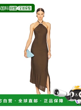 1h可退 潮奢 The Attico 女士 挂脖睡裙 251WCW00247VVV105AA礼服