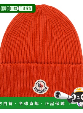 MONCLER 男士帽子 3B00075M1127341 AW2025 橙色