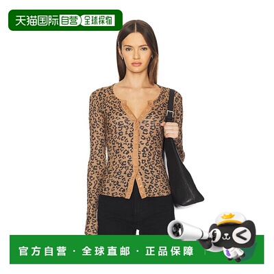 1h可退 潮奢 Free People 自由人 女士 Going Places 印花开襟上