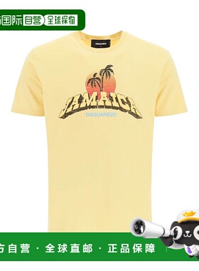 1h可退 潮奢 Dsquared2 二次方 男士 印花短袖T恤 S71GD1259S2242