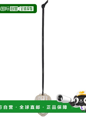 1h可退 潮奢 J.W. Anderson 女士 银色 & 黑色 Walnut 钥匙扣 AC0