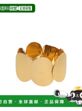 CELINE 女士手链手镯 461CA6BRA35OR AW2024 黄色 徽标手链