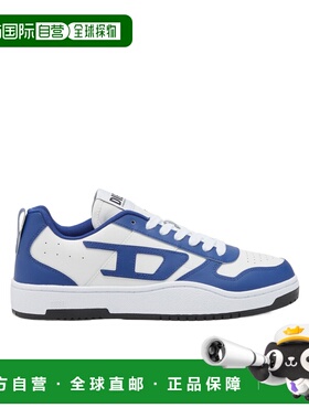 DIESEL 男士运动鞋 Y03363P5576HA412 AW2024 白色 S-UKIYO V2低