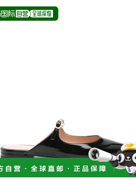 1h可退 潮奢 Gianvito Rossi 吉安维托 罗西 女士 黑色凉鞋 G9558