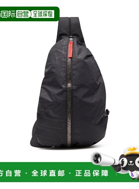 DIESEL 女士斜挎包 X10053P6872T8013 AW2024 黑色 zip-d斜挎包