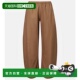 潮奢 休闲裤 KHAITE barrel 1h可退 三叶草中腰羊毛长裤 女士 leg