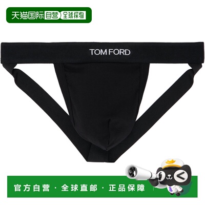 Tom Ford 汤姆 福特 男士 黑色内裤 T4LC61040BLA丁字裤