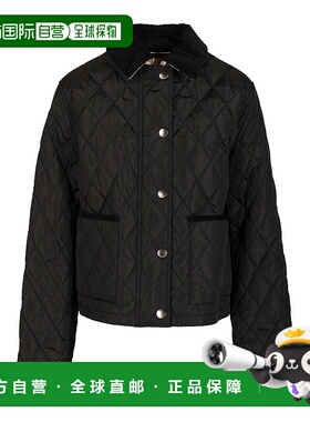 BURBERRY 女士夹克 8107465C1900 AW2025 黑色