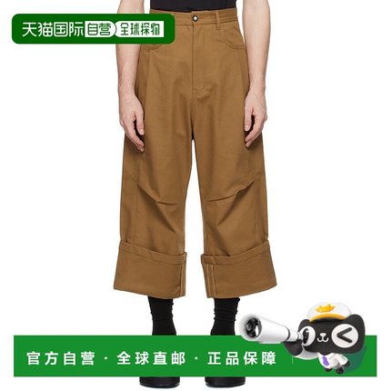 1h可退 潮奢 ADER Error 男士 棕色 Product. 80 长裤 BN01FWBT01