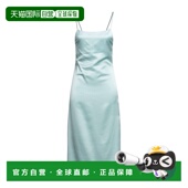 潮奢 舒适时尚 off 女士 1h可退 blue蓝色 white 中长连衣裙
