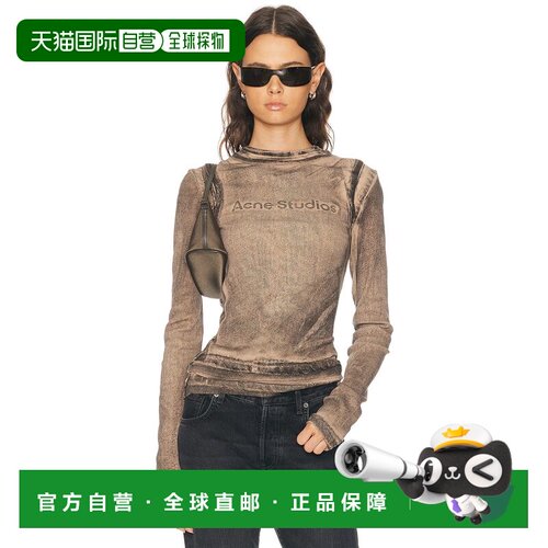 Acne Studios 艾克妮 女士 Elga Garment 双印花T恤 AL0531