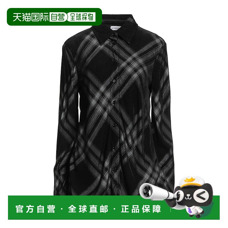 1h可退 潮奢 Burberry 巴宝莉 女士 Blouses 花纹衬衫