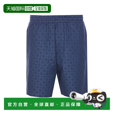 GIVENCHY 男士短裤 BM51J75YCC063 CO 蓝色休闲裤