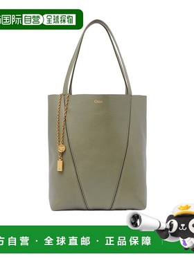 CHLOÉ 女士手提包 C25SS811N843D6 SS2026 灰色 Spin手提包