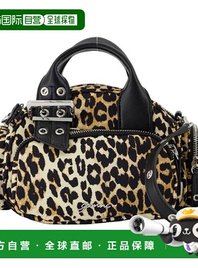 GANNI 女士单肩包 A6740 AW2025 花色 Ganni Bucky Polochon Smal