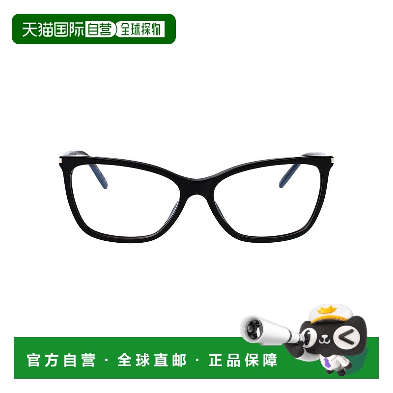 SAINT LAURENT 女士眼镜 SL834005 AW2025 黑色 全框平光镜