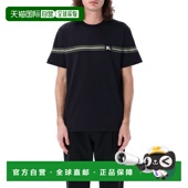 8104907C1765 男士 BURBERRY Striped T恤 蓝色 SS2025 cotton