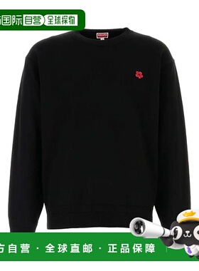 KENZO 男士衬衫 FF65PU7593LB99 AW2025 黑色 Kenzo Boke Flower