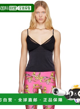 1h可退 潮奢 versace 范思哲 女士 黑色背心 E78HAM212EJ0190