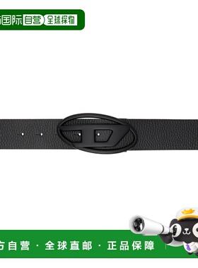 1h可退 潮奢 Diesel 迪赛 男士 黑色 B-1dr Rev Ii 双面腰带 X098