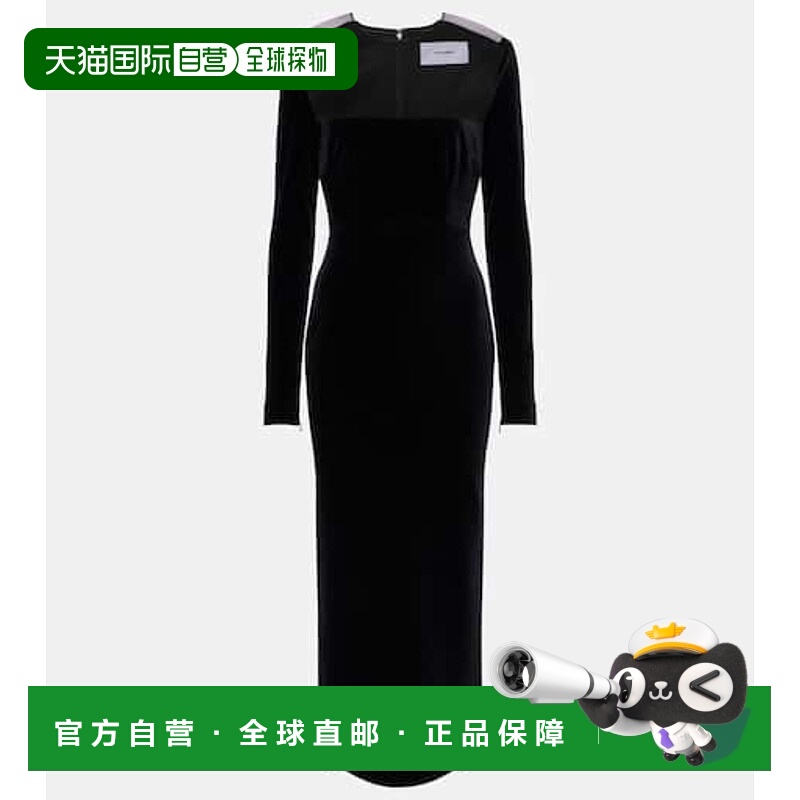 1h可退 潮奢 ALEX PERRY 女士 天鹅绒迷你连衣裙