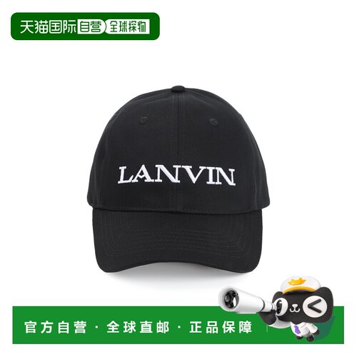 LANVIN 女士帽子 AMHAWCA11CLOP2510 SS2026 蓝色 Baseball Logo
