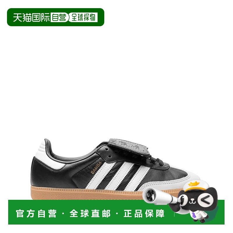 1h可退 ADIDAS 女士运动鞋 IG2010SAMBACBLACKFTWWHTGOLDMT