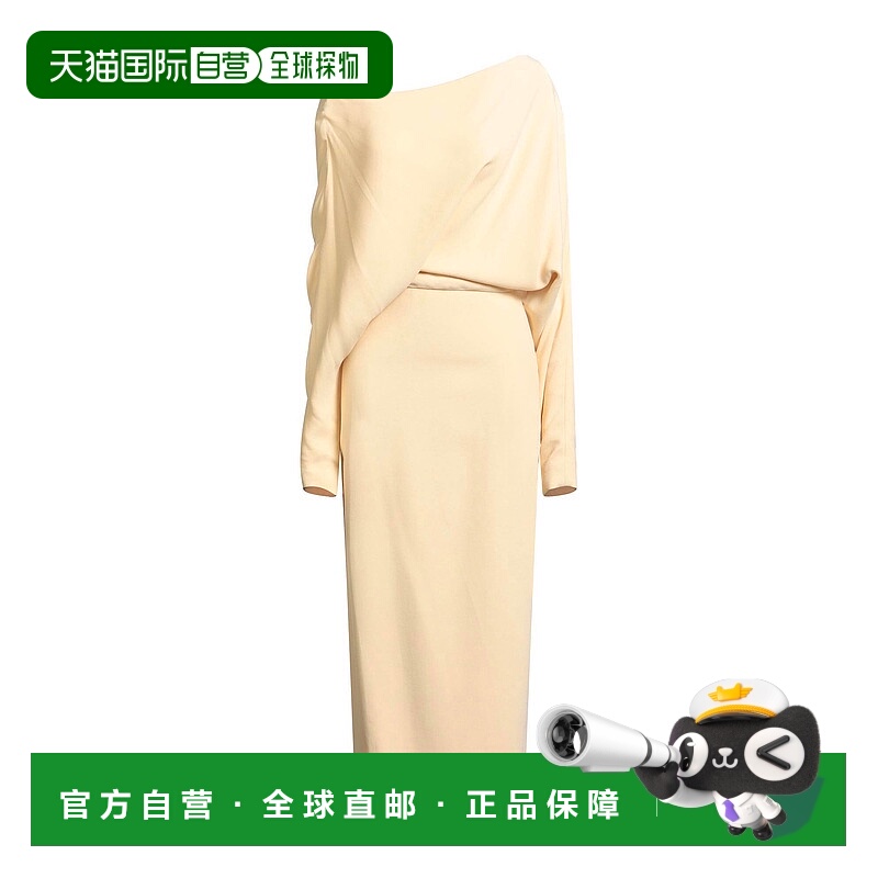 1h可退 潮奢 KHAITE 女士 长款连衣裙 beige米色 舒适时尚