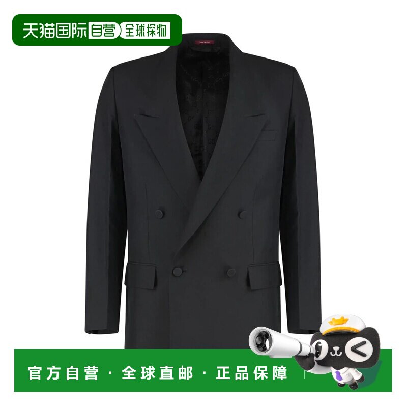 GUCCI 男士西服 849881Z7AFR5228 AW2025 黑色 双【付后1h可退】