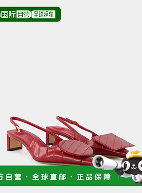 JACQUEMUS 女士凉鞋 241FO0763169480 AW2024红色单鞋高跟鞋