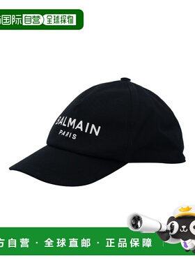 BALMAIN 男童帽子 BX0P17Z1053930BC CO 黑色