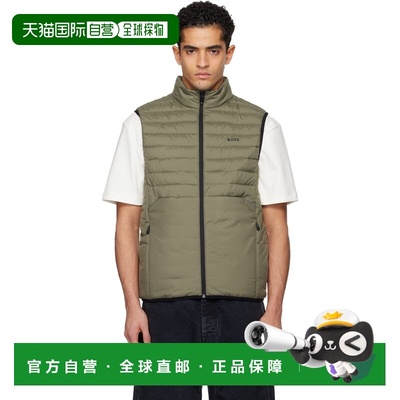 1h可退 潮奢 BOSS 波士 男士 卡其色 Water-Repellent Reflective